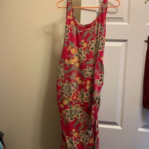 MATERNITY*Red Floral Dress